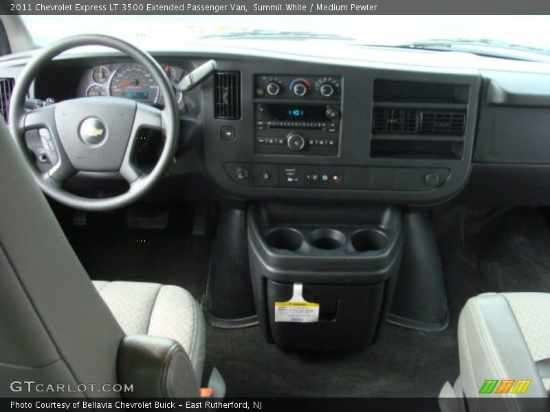 Summit White / Medium Pewter 2011 Chevrolet Express LT 3500 Extended Passenger Van
