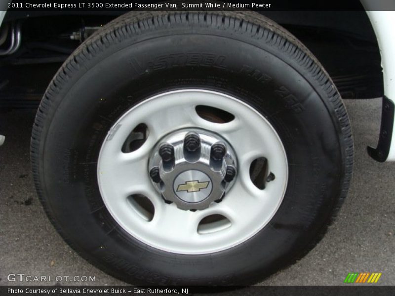  2011 Express LT 3500 Extended Passenger Van Wheel