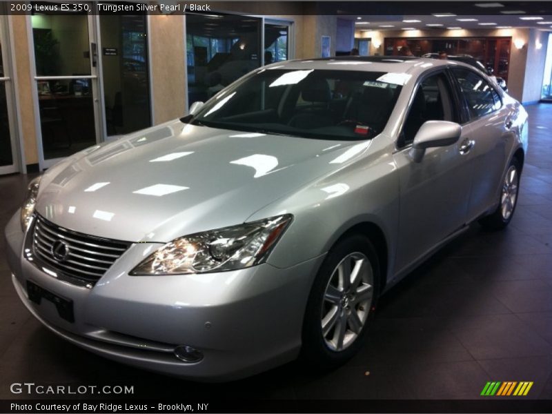 Tungsten Silver Pearl / Black 2009 Lexus ES 350