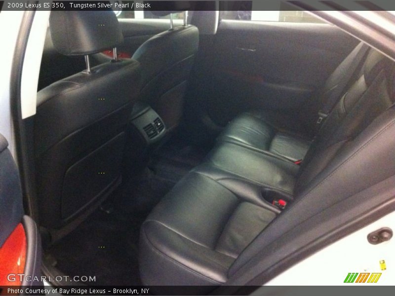 Tungsten Silver Pearl / Black 2009 Lexus ES 350