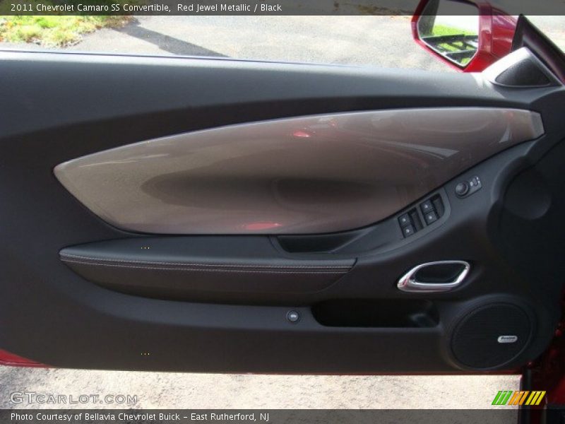 Red Jewel Metallic / Black 2011 Chevrolet Camaro SS Convertible