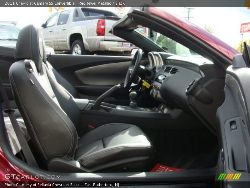 Red Jewel Metallic / Black 2011 Chevrolet Camaro SS Convertible
