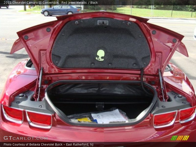  2011 Camaro SS Convertible Trunk