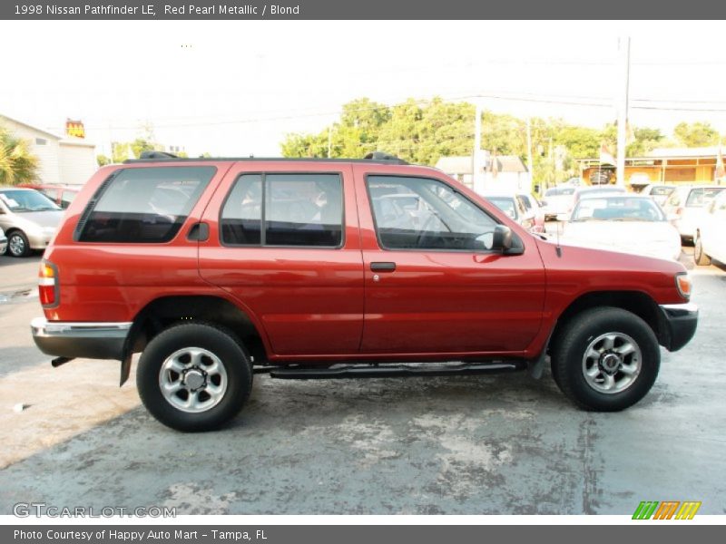  1998 Pathfinder LE Red Pearl Metallic