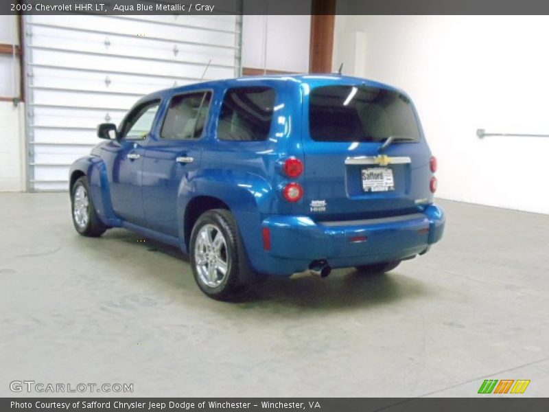 Aqua Blue Metallic / Gray 2009 Chevrolet HHR LT
