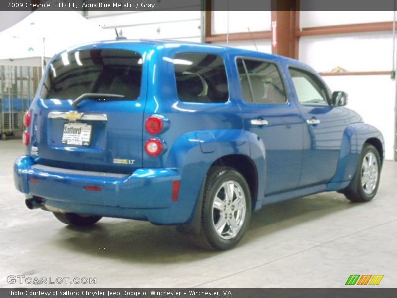 Aqua Blue Metallic / Gray 2009 Chevrolet HHR LT