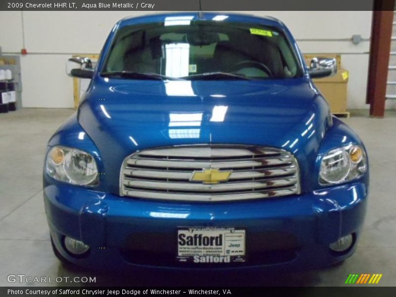 Aqua Blue Metallic / Gray 2009 Chevrolet HHR LT