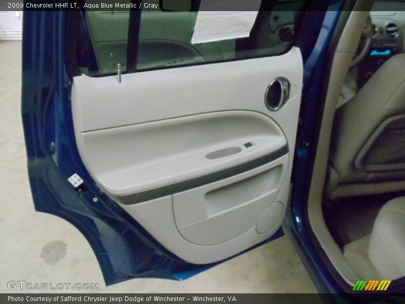Aqua Blue Metallic / Gray 2009 Chevrolet HHR LT