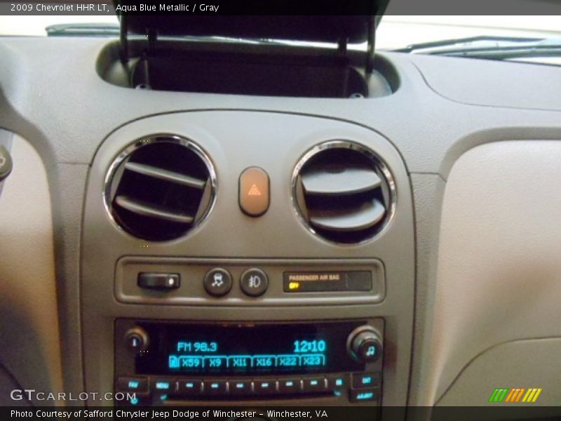 Aqua Blue Metallic / Gray 2009 Chevrolet HHR LT