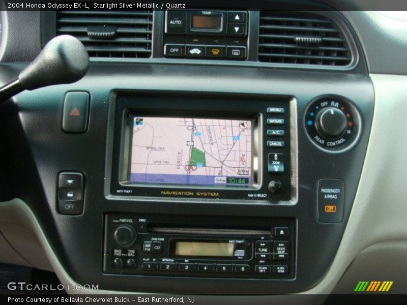 Navigation of 2004 Odyssey EX-L