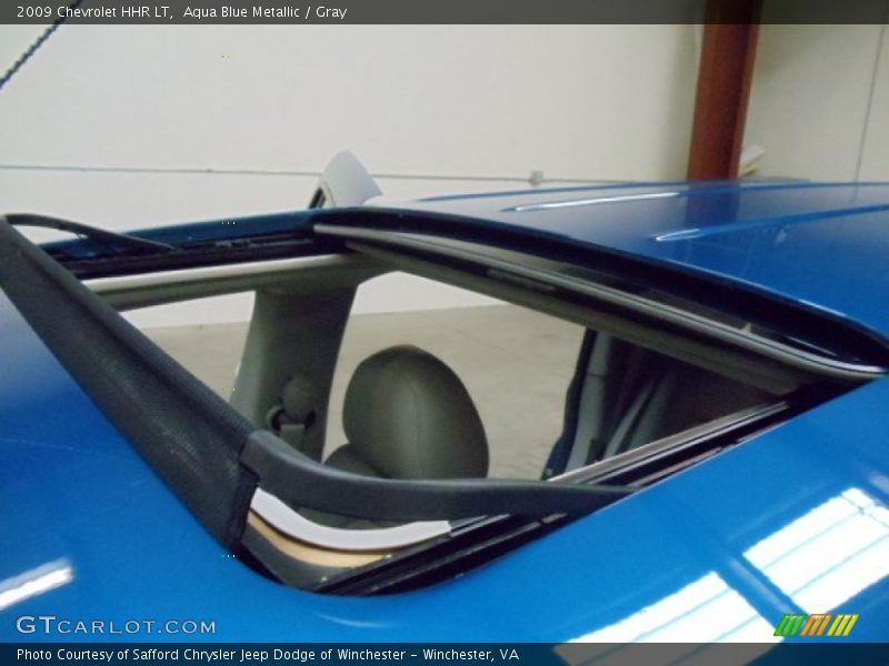 Aqua Blue Metallic / Gray 2009 Chevrolet HHR LT