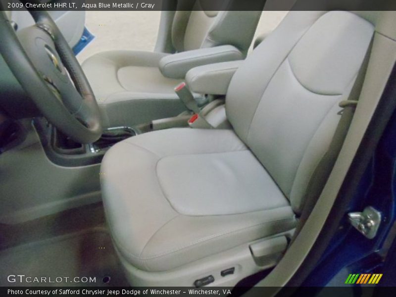 Aqua Blue Metallic / Gray 2009 Chevrolet HHR LT