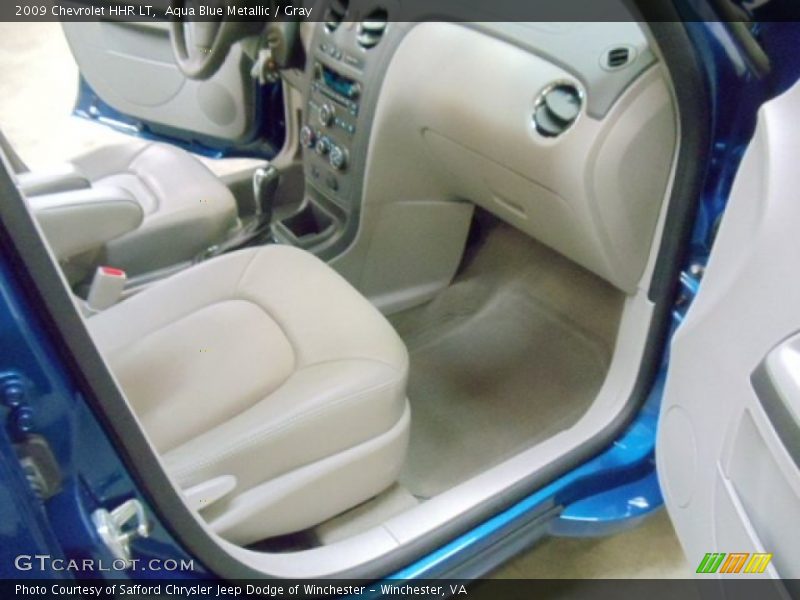 Aqua Blue Metallic / Gray 2009 Chevrolet HHR LT
