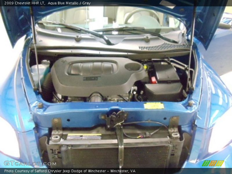Aqua Blue Metallic / Gray 2009 Chevrolet HHR LT