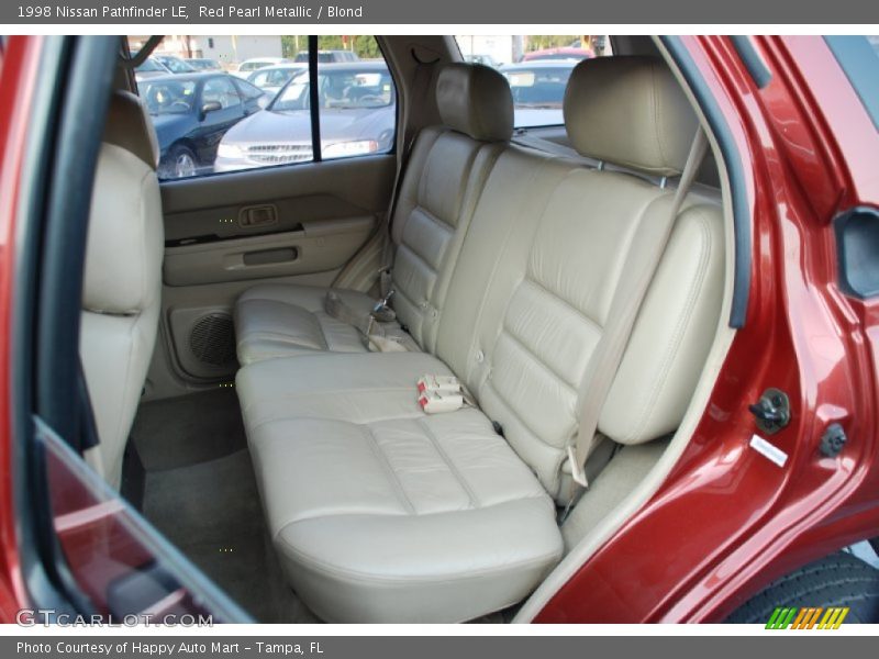  1998 Pathfinder LE Blond Interior
