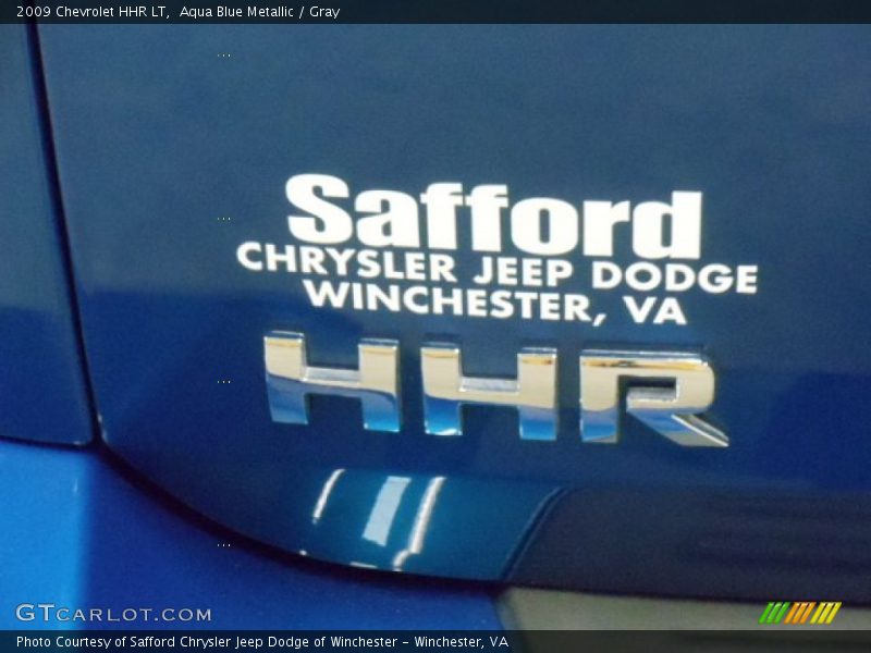 Aqua Blue Metallic / Gray 2009 Chevrolet HHR LT