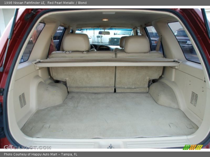  1998 Pathfinder LE Trunk