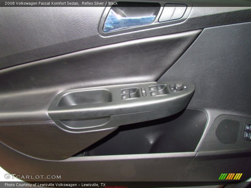 Reflex Silver / Black 2008 Volkswagen Passat Komfort Sedan