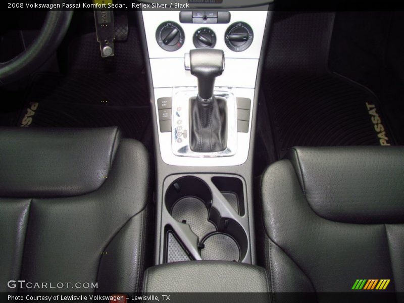 Reflex Silver / Black 2008 Volkswagen Passat Komfort Sedan