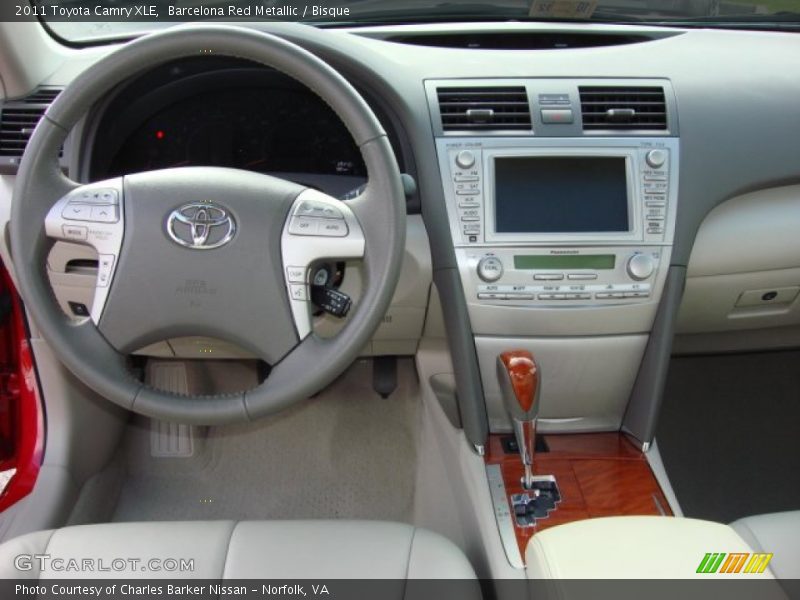 Barcelona Red Metallic / Bisque 2011 Toyota Camry XLE