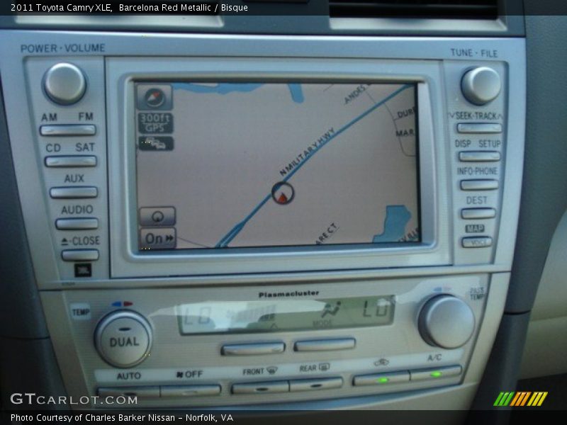 Barcelona Red Metallic / Bisque 2011 Toyota Camry XLE