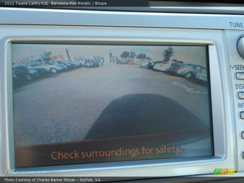 Barcelona Red Metallic / Bisque 2011 Toyota Camry XLE