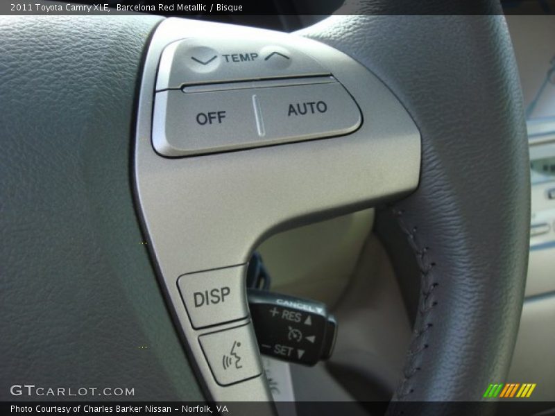 Barcelona Red Metallic / Bisque 2011 Toyota Camry XLE