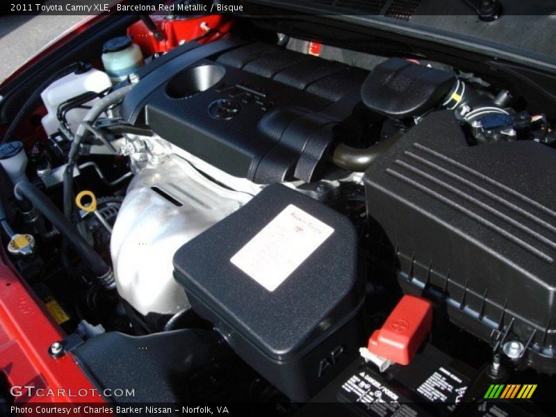 Barcelona Red Metallic / Bisque 2011 Toyota Camry XLE