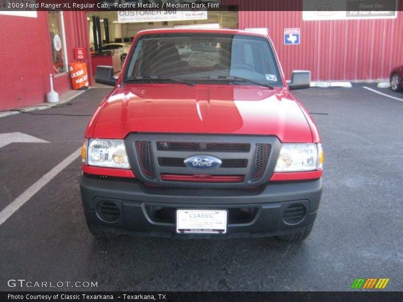 Redfire Metallic / Medium Dark Flint 2009 Ford Ranger XL Regular Cab
