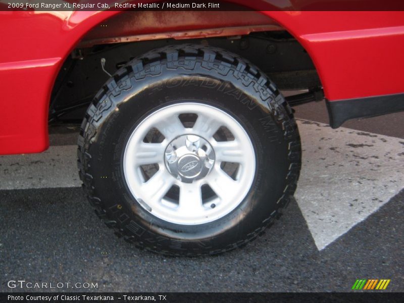 Redfire Metallic / Medium Dark Flint 2009 Ford Ranger XL Regular Cab