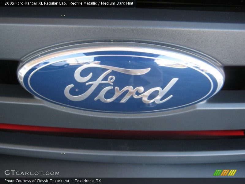 Redfire Metallic / Medium Dark Flint 2009 Ford Ranger XL Regular Cab