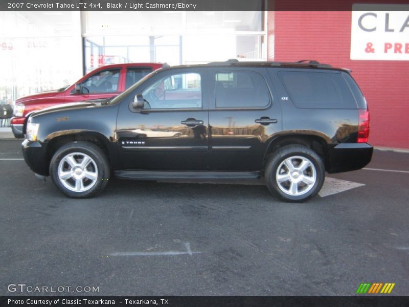 Black / Light Cashmere/Ebony 2007 Chevrolet Tahoe LTZ 4x4