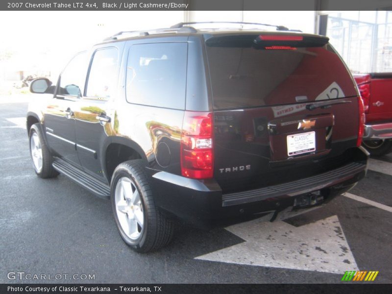 Black / Light Cashmere/Ebony 2007 Chevrolet Tahoe LTZ 4x4