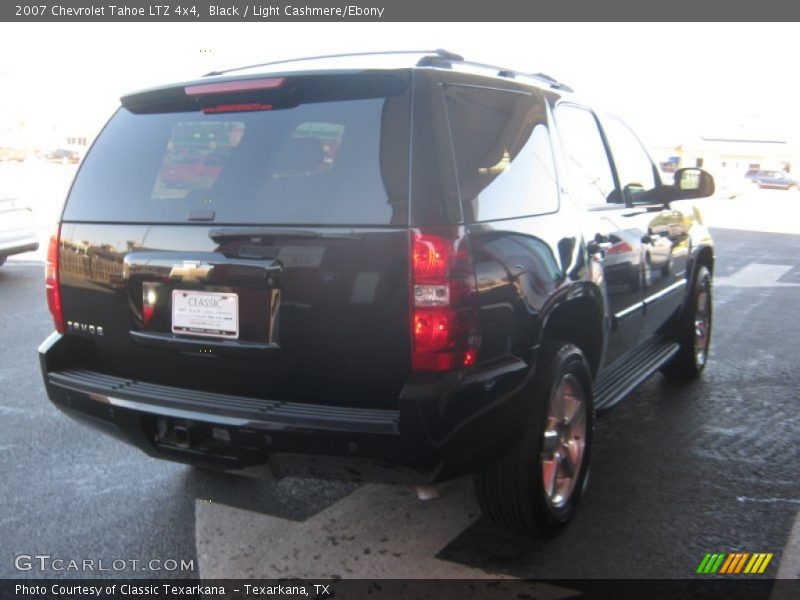 Black / Light Cashmere/Ebony 2007 Chevrolet Tahoe LTZ 4x4
