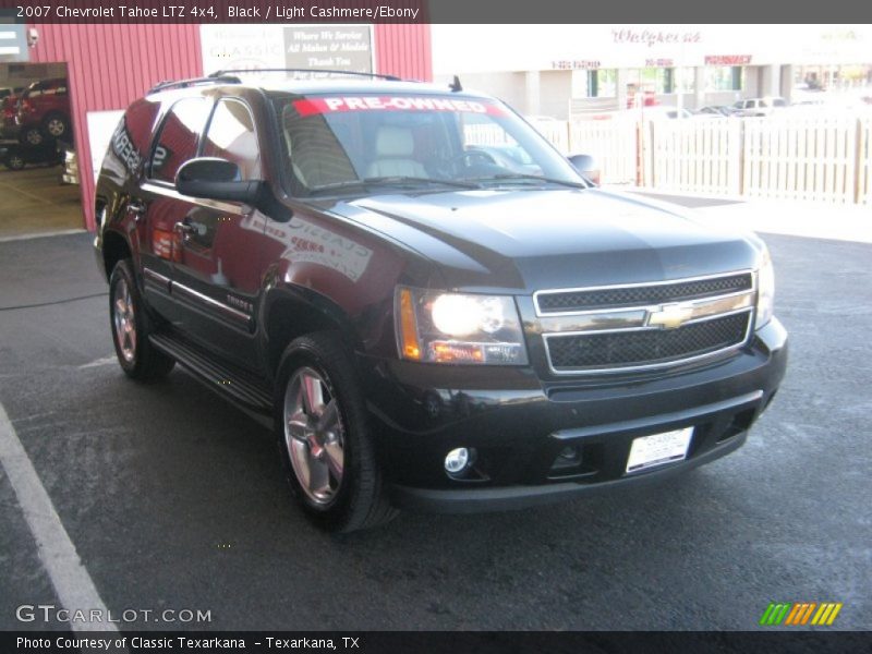 Black / Light Cashmere/Ebony 2007 Chevrolet Tahoe LTZ 4x4