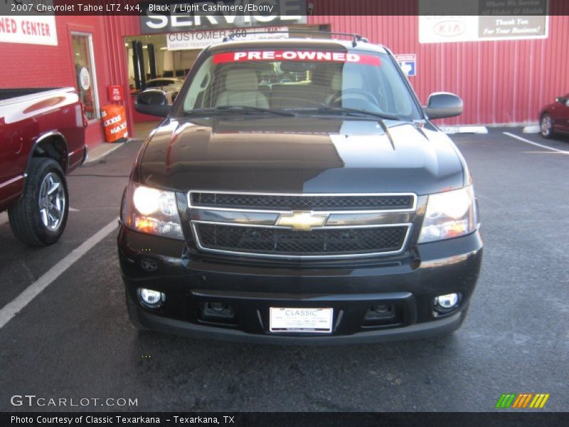 Black / Light Cashmere/Ebony 2007 Chevrolet Tahoe LTZ 4x4