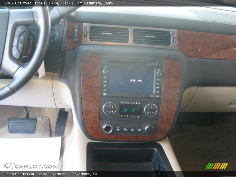 Black / Light Cashmere/Ebony 2007 Chevrolet Tahoe LTZ 4x4
