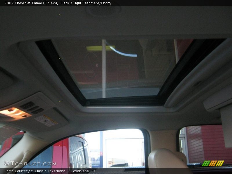 Black / Light Cashmere/Ebony 2007 Chevrolet Tahoe LTZ 4x4