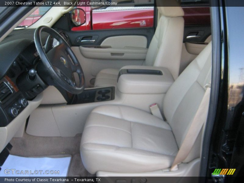 Black / Light Cashmere/Ebony 2007 Chevrolet Tahoe LTZ 4x4