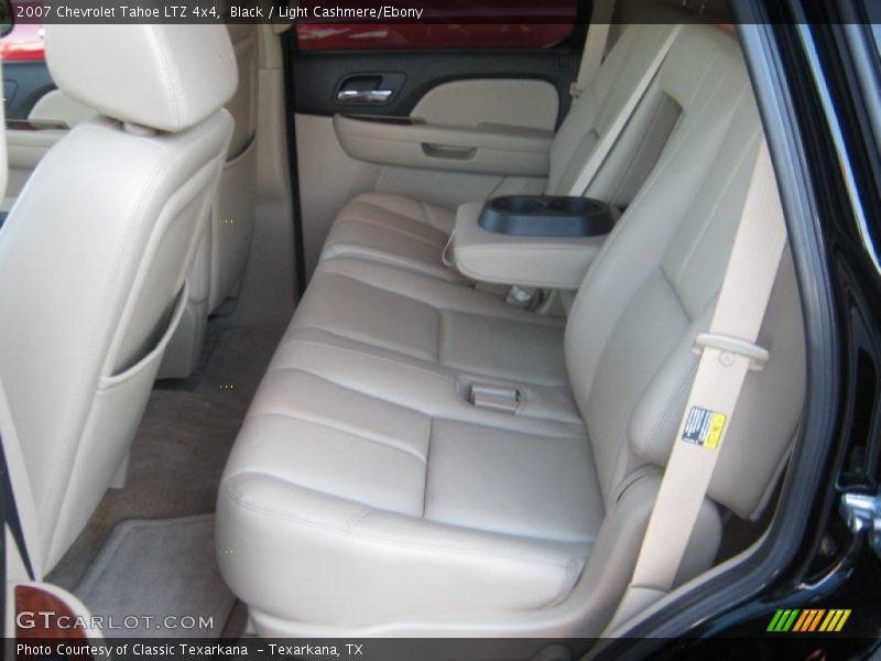 Black / Light Cashmere/Ebony 2007 Chevrolet Tahoe LTZ 4x4