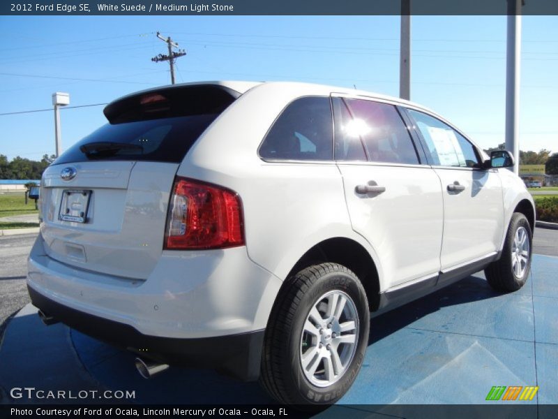  2012 Edge SE White Suede