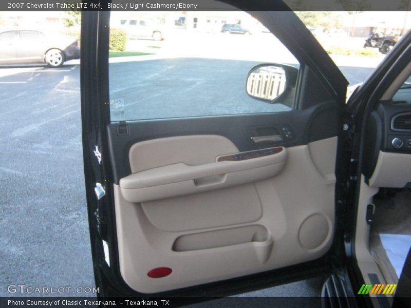 Black / Light Cashmere/Ebony 2007 Chevrolet Tahoe LTZ 4x4