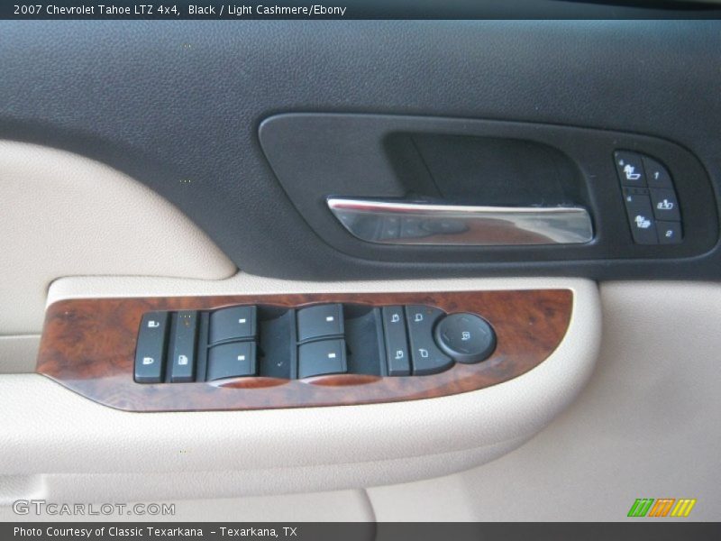 Black / Light Cashmere/Ebony 2007 Chevrolet Tahoe LTZ 4x4