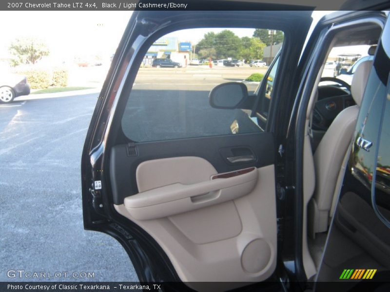 Black / Light Cashmere/Ebony 2007 Chevrolet Tahoe LTZ 4x4