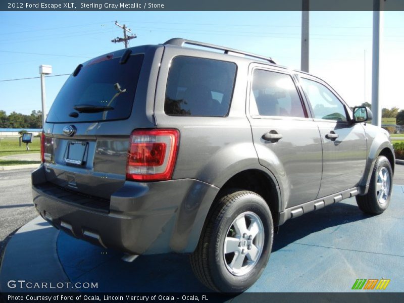 Sterling Gray Metallic / Stone 2012 Ford Escape XLT