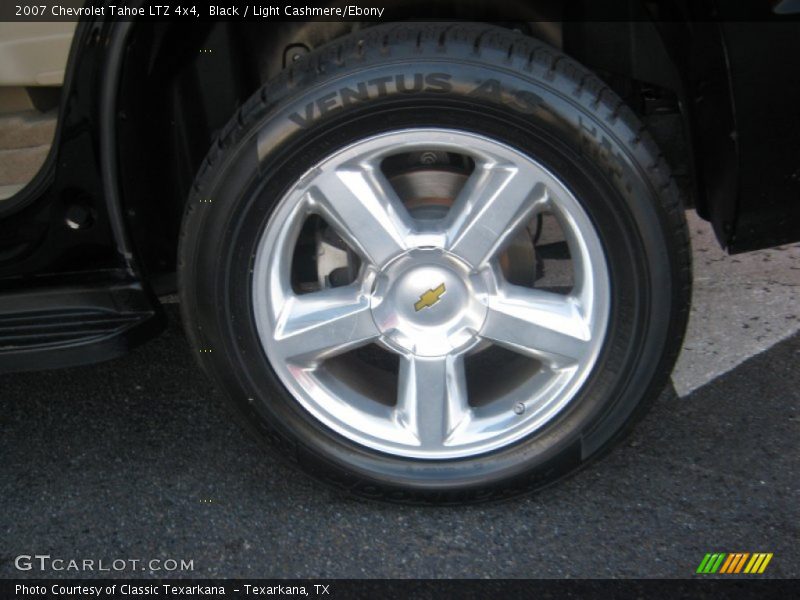 Black / Light Cashmere/Ebony 2007 Chevrolet Tahoe LTZ 4x4