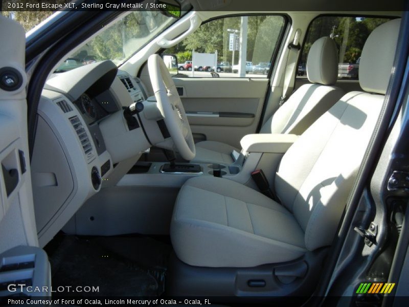 Sterling Gray Metallic / Stone 2012 Ford Escape XLT