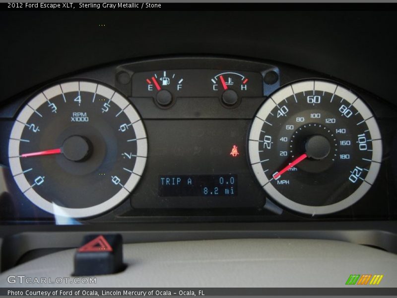 Sterling Gray Metallic / Stone 2012 Ford Escape XLT