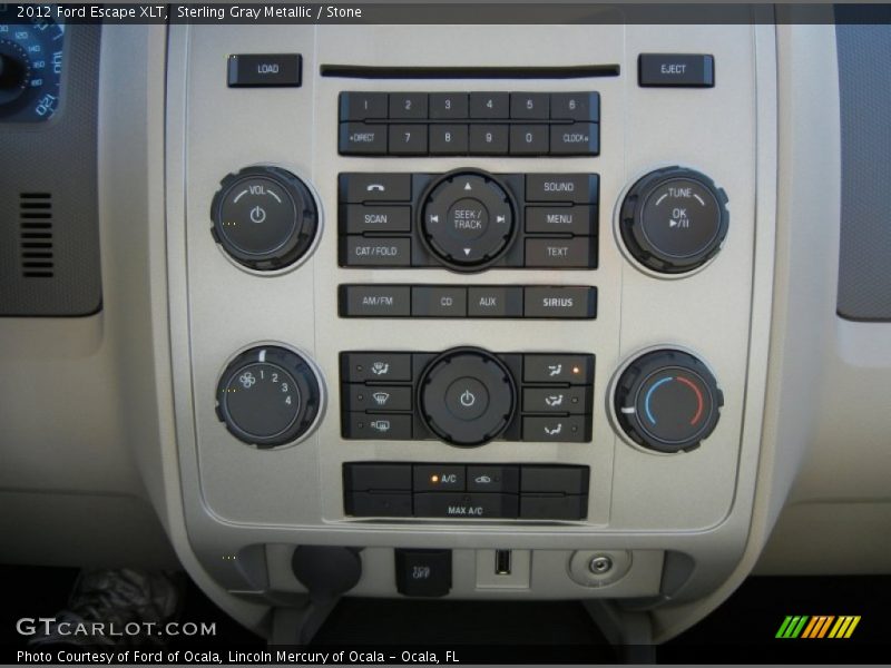 Sterling Gray Metallic / Stone 2012 Ford Escape XLT