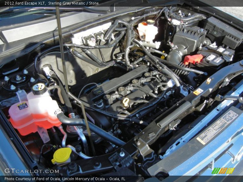 Sterling Gray Metallic / Stone 2012 Ford Escape XLT